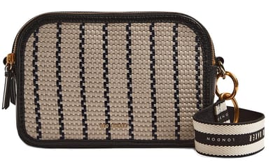 Ted Baker Schoudertas Rivea Woven Webbing Camera Bag Navy Zwart