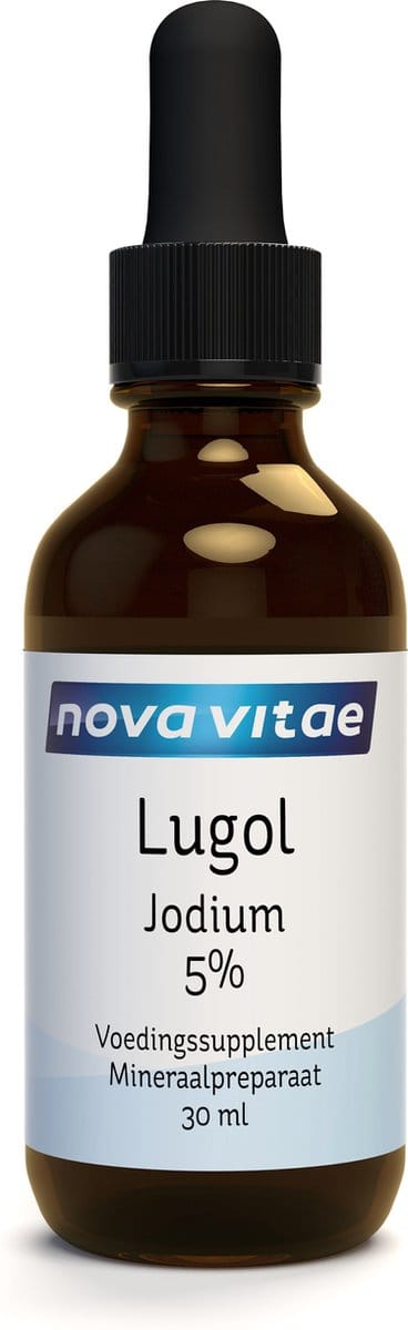 Nova Vitae - Lugol Jodium 5% - Iodine - Vloeibaar - 30 ml - 600 druppels