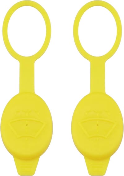 Windscreen Washer Flesdeksel Set van 2 Vervanging voor Corsa D/Astra H/Zarifa B - Plastic Caps voor Ruitensproeisysteem, Compatibel en Duurzaam