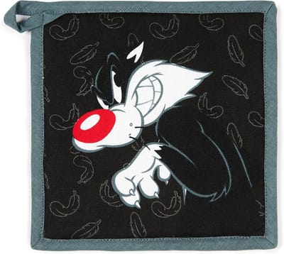 Vierkante pannenlap 20 x 20 cm - Gevoerd met katoen en polyester vulling