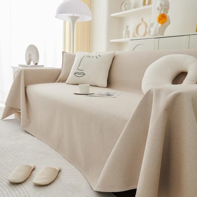 Nieuwe verdikte antislip waterdichte om lekkage van urine te voorkomen Sofahoes Handdoek Vier seizoenen Universele bankhoes Hoes Anti-kras Kussen 30*50