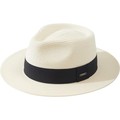 Zomer Grote Hoofd 59-61cm Panama Zonnehoeden Mannen Brede Rand Jazz Strooien Hoed Zonneklep Zonbescherming Strandhoed Unisex Grote Maat Fedoras L 59-61cm ivoor
