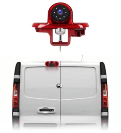 Remlicht achteruitrijcamera geschikt voor Renault Trafic/Opel Combo/Vivaro Night Vision/Parkeer hulp