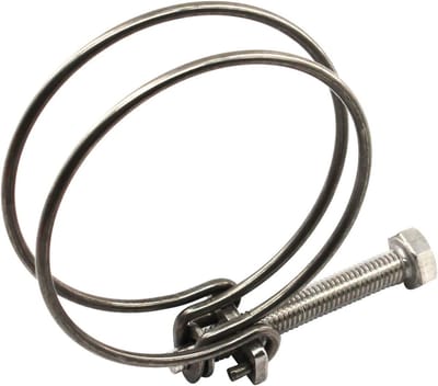 Set van 6 RVS Slangklemmen 21-25mm voor Slangen en Buizen - Duurzaam en Roestvrij Staal