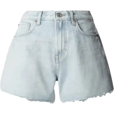 regular fit korte jeans van puur katoen model 'RACHEL'