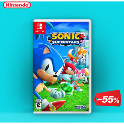 SONIC SUPERSTARS Nintendo Switch Games Fysieke gamekaart Ondersteuning 1-4 spelers Party Genre Multiplayer Game voor Switch Console