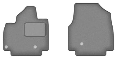Wielganizator WLG-CARLUX-GRAFIET Serie - Auto Vloermatten - Kia EV9 - 7-zitter - Grafiet