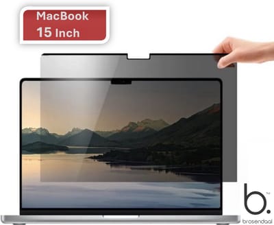 Brosendaal Privacy Filter geschikt voor MacBook 15 inch - Bescherm je Privacy - Privacy Scherm - Screenprotector - MacBook 15 en 15.3 inch