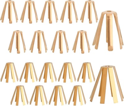 Duurzame Messing Golf Shaft Adapter Washers - 20 Stuks voor 335 350 355 370 Iron Clubs, Ideaal voor 6 Leg & 8 Leg Golf Club Spacer Accessoires