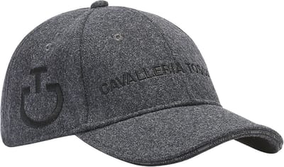 Cavalleria Toscana Wool Baseball Cap Zwart