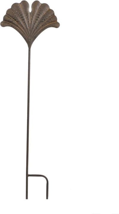 Mica Decorations ZAZA Tuinsteker blad d.bruin - L24xH83cm