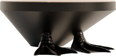 Fiastra Duck taartplateau - taartstandaard - zwart - 30 x 30 cm