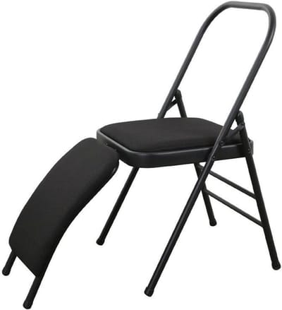 Opvouwbare yogastoel - Balansstoel - Thuis sporten - Met rugleuning - 45x81x82.5cm - Kleur 1