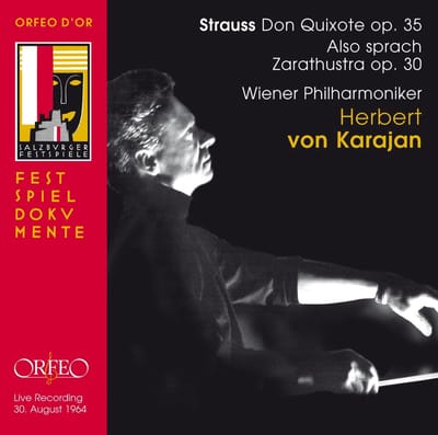 Streng, Fournier, Wiener Philharmoniker, Herbert Von Karajan - Strauss Zarathustra; Karajan (CD)