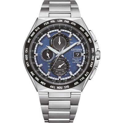 Citizen AT8238-84L Horloge - Titanium - Zilverkleurig - Ø 44 mm