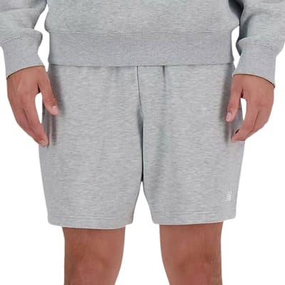 New Balance Sweat Shorts In Grey Größe: S | Kurze Sporthosen Outlet | Herren | Grau