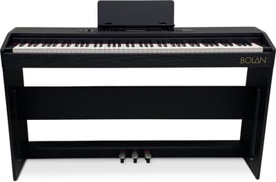Bolan CP-1 digitale piano zwart - home piano met meubel - beginnerspiano - elektrische piano 88 toetsen