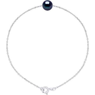 Armband Echte Gecultiveerde Zoetwaterparel Rond 7-8 mm