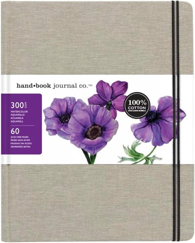 Aquarelstift Schetsboek Hardcover Linnen - 100% Katoen Koudgeperst Papier A5
