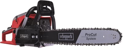 Scheppach Kettingzaag Benzine PCS56 - 56cc 2-takt - 3.1pk / 2.3kW - 51cm zaagblad - 47cm zaagdiameter - Easy Start
