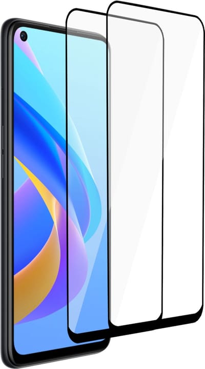 2x Screenprotector geschikt voor Oppo A76 – Full Screen Protector Tempered Glass