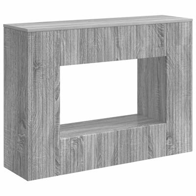 vidaXL - Wandtafel - Grijze - Sonoma - 101 - x - 29 - x - 74 - cm - Geconstrueerd - hout
