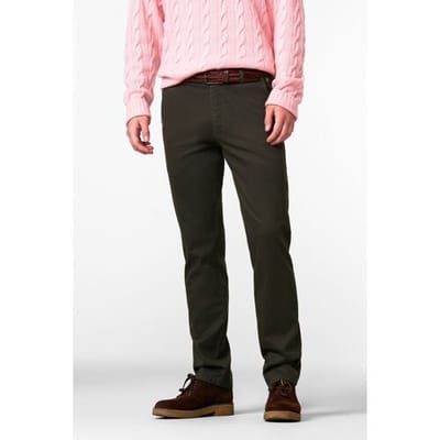 Meyer Broek Bonn Micro Texture Pattern Fantasy Comfort 2-Way Stretch Mocca / male