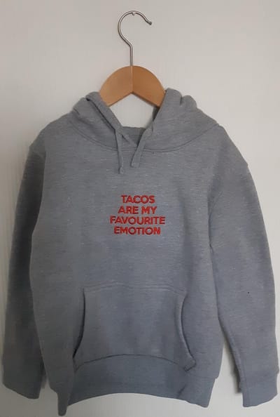 Little Eleven Paris hoodie maat 128