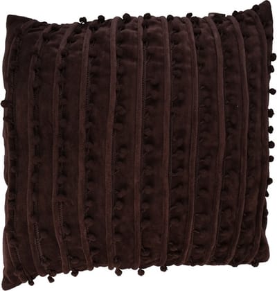 Kussen Libby Bruin | 45 X 45 | Sierkussen Voor Woonkamer Of Slaapkamer