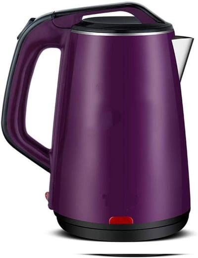 Waterkoker RVS - Elektrische Ketel - Snel Water Koken - Automatische Uitschakeling - 1500 Watt - Rood