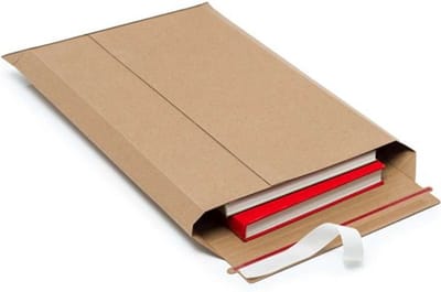 5 x Kartonnen Enveloppen/ Verzendenvelop Formaat A4+ - 23,5 x 34 x 3,5cm Bruin