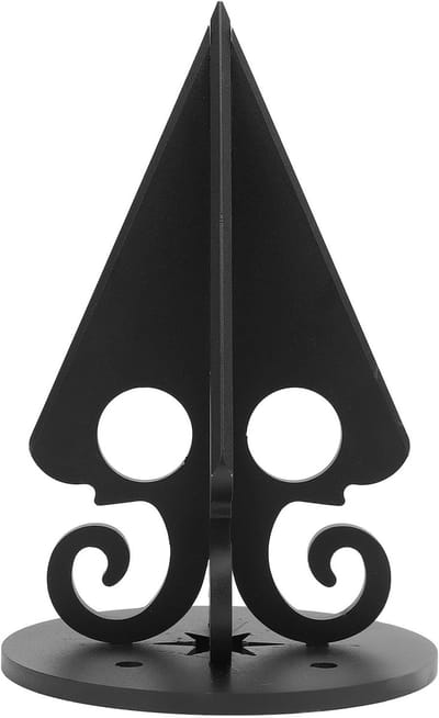 Houtklover Gereedschap - Splijter Set - Haardhout Maken - Duurzaam Koolstofstaal - 28 x 18 x 18 cm - Zwart