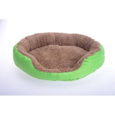 Nid pour animaux de compagnie couleur bonbon rond automne et hiver petit et moyen chenil pour chien et chat S  35*30*8cm