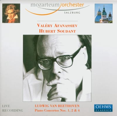 Valéry Afanassiev & Mozarteum Orchester Salzburg - Beethoven: Piano Concertos 1, 2 & 4 (2 CD)