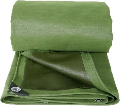 Waterdicht Zeil - Zeildoek Beschermhoes - Buiten Beschermen - Versterkte Randen - 600 g/m² - Groen