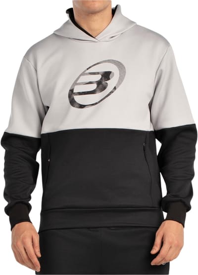 Bullpadel Boyal - Padel Hoodie - Heren - Grijs Zwart