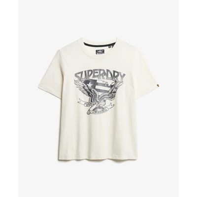 Dames-T-shirt Superdry American Eagle