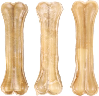 Flamingo - Hondensnack Premium Kauwbeen Geperst - 165 gr - 3 stuks x 14 cm