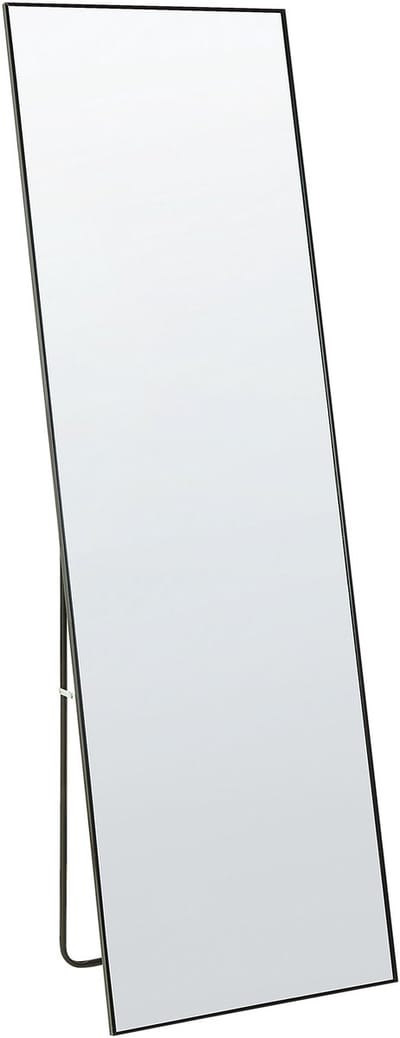 BEAUVAIS - Wandspiegel - Zwart - Aluminium