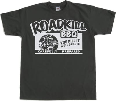 Hybris Roadkill BBQ donkergrijs