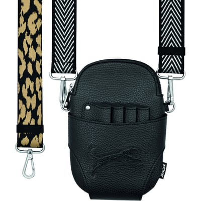 Jaguar Crossbag Zwart/zilver
