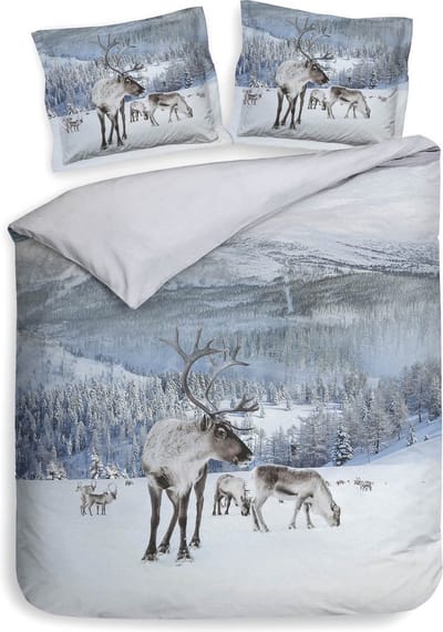 Heckett & Lane Doriane Dekbedovertrek - Lits-jumeaux - 240x200/220 cm - Katoen Satijn - White