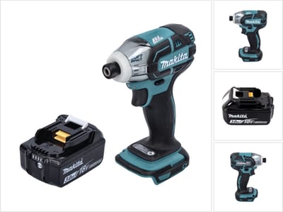 Makita DTS 141 F1 accuschroevendraaier 18 V 40 Nm 1/4" borstelloos + 1x oplaadbare accu 3.0 Ah - zonder oplader