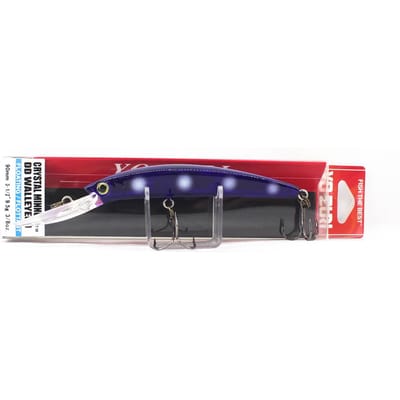 Yo Zuri Crystal Minnow DD Walleye 90 mm drijvend kunstaas R1205-MN (6763) gray