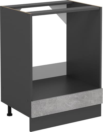 Vicco R-Line Ovenombouwkast – 60 cm zonder werkblad Beton
