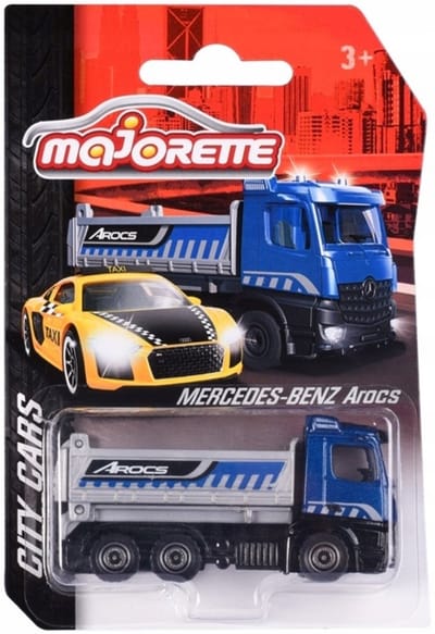 Majorette Mercedes-Benz Arocs Vrachtwagen Speelgoed 1:64 Blauw