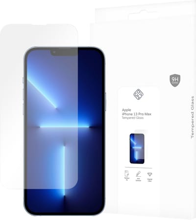 Cazy screenprotector geschikt voor iPhone 13 Pro Max - Screenprotector Gehard Glas