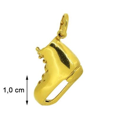 Blinx Jewels Vergulden Hanger Ijsschaats
