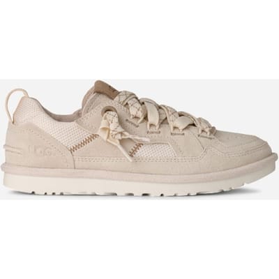 UGG® Minimel-sneaker in White, Maat 36, Suede/Textiel