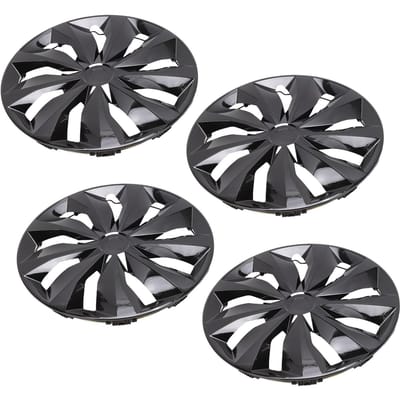 4 PIÈCES Moyeu de Roue 16 Pouces ABS R16 Moyeu Roues Enjoliveurs pour Voitures Camions SUV gray